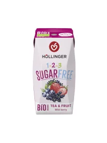 Höllinger 1-2-3 ZUCKERFREI Waldbeere Getränk Bio im 300ml Tetrapack