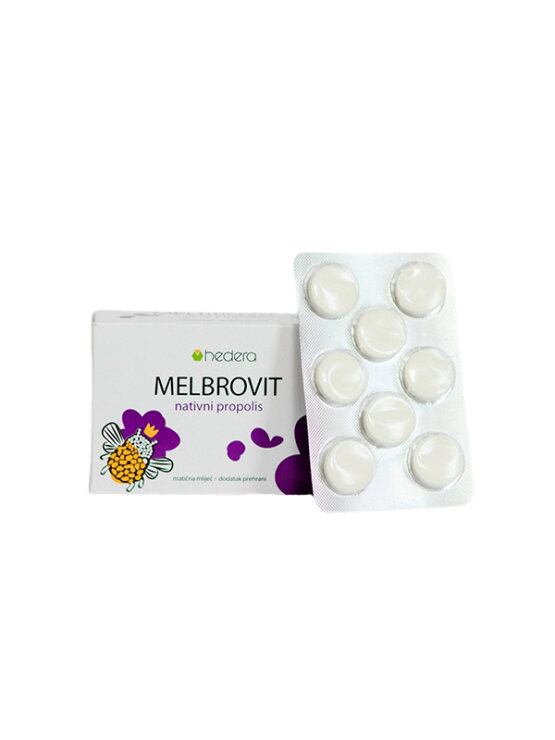 hedra Gelée Royale in Lutschtabletten Melbrovit mit 32 Stück in der Packung