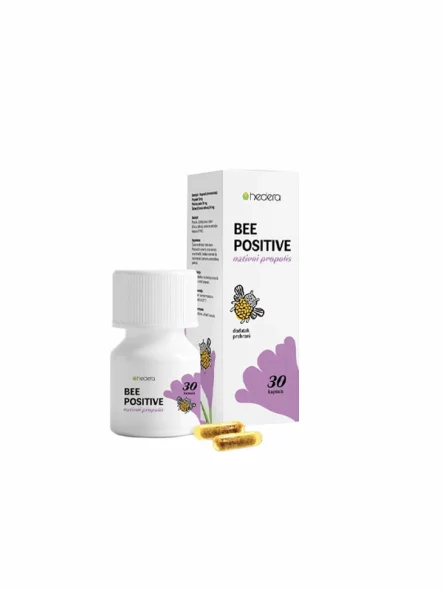 hedra Propolis und Bienenpollen Bee Positive mit 30 Kapseln in der Packung