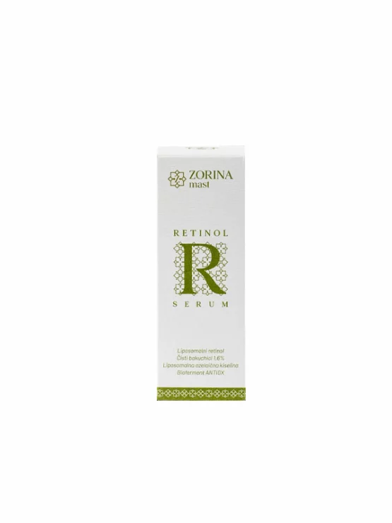 Zorina mast Retinol Gesichtsserum in der 30ml Packung