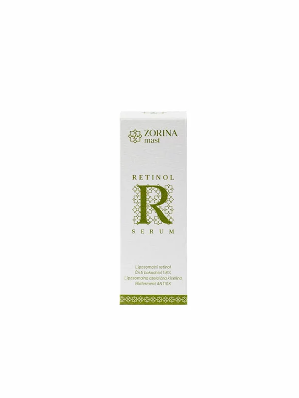 Zorina mast Retinol Gesichtsserum in der 30ml Packung