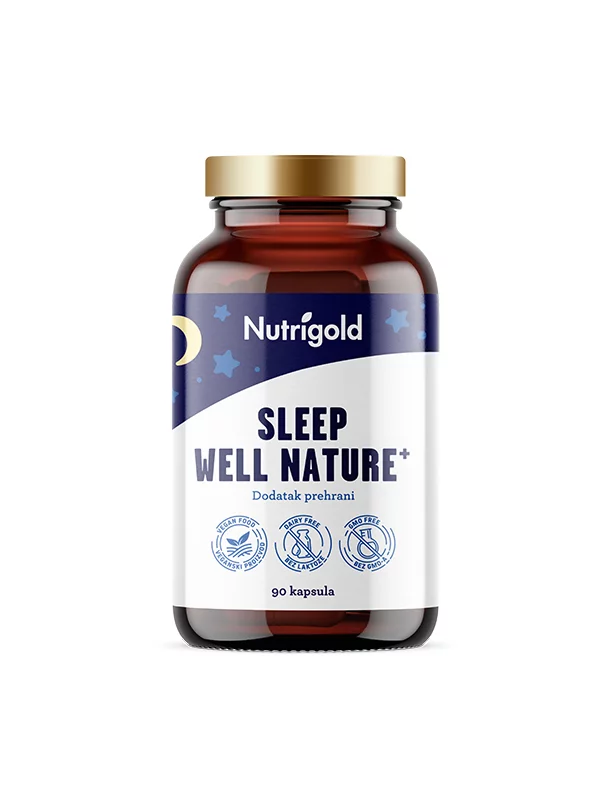 Nutrigold Sleep Well Nature 600mg – mit 90 Kapseln in der Packung