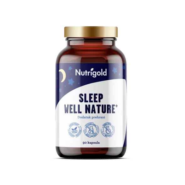 Nutrigold Sleep Well Nature 600mg – mit 90 Kapseln in der Packung