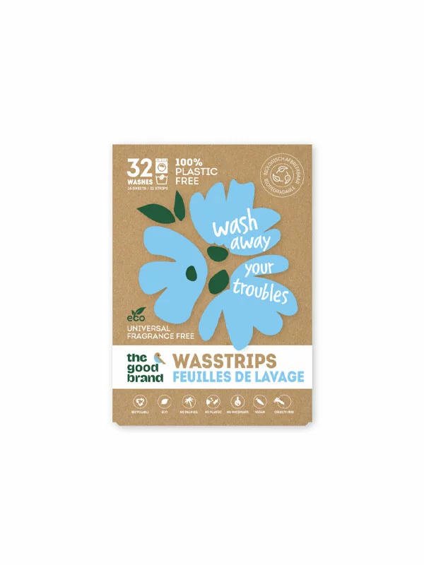 Öko-Waschblätter Neutral – 32 Stück the good brand