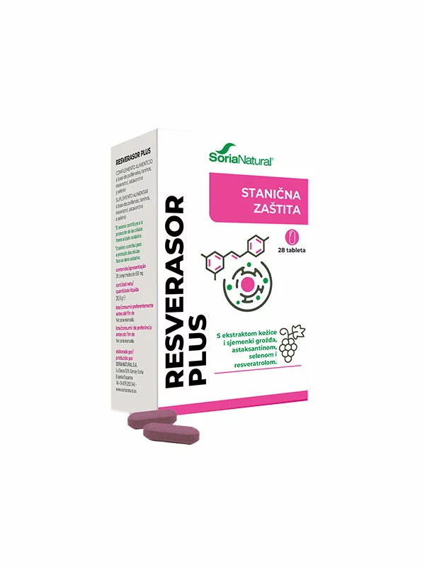 Resverasor plus 950mg – 28 Stück Soria Natural