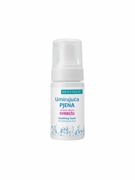 Sanfter Schaum für juckende Haut – 100ml Biovitalis