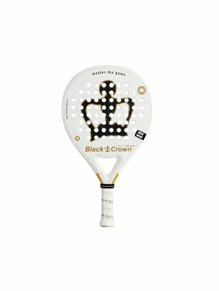 Black Crown Padelschläger Piton White 2025