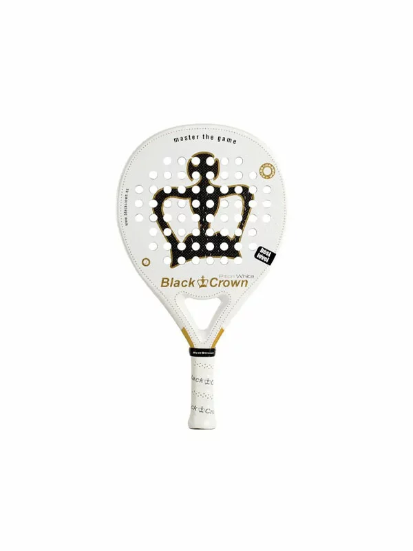 Black Crown Padelschläger Piton White 2025