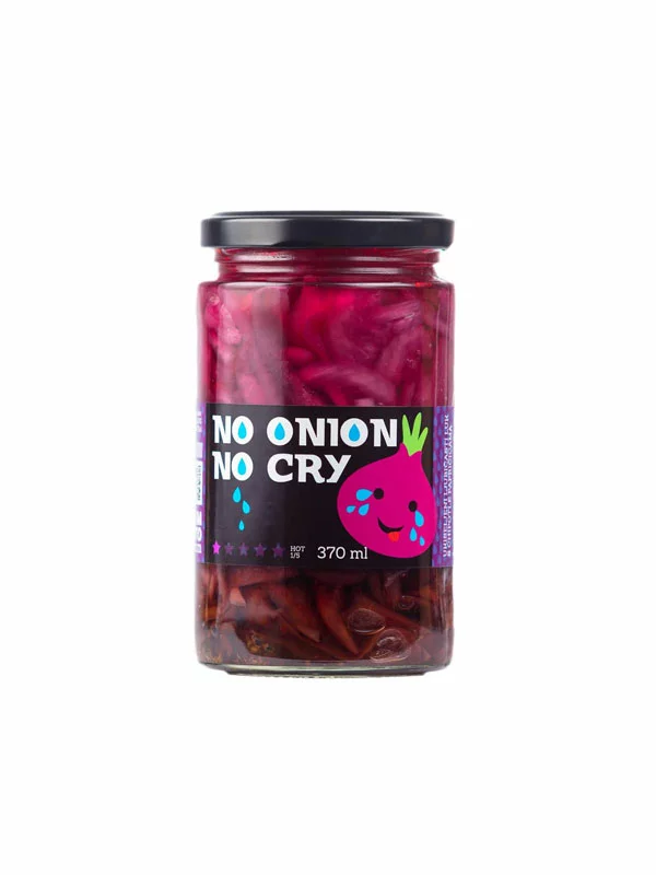 Eingelegte rote Zwiebeln „No Onion No Cry“ – 370ml Volim ljuto