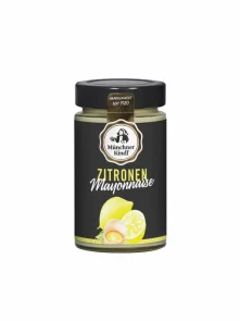 Münchner Kindl Senf Mayonnaise mit Zitronen – Bio im 200ml Glas