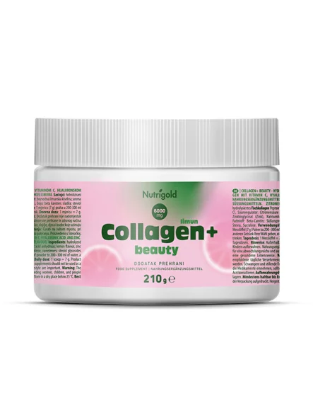 Kollagen+ Beauty Zitrone – 210g Nutrigold