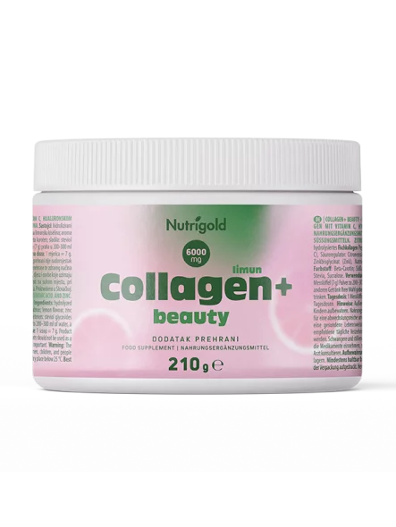 Kollagen+ Beauty Zitrone – 210g Nutrigold