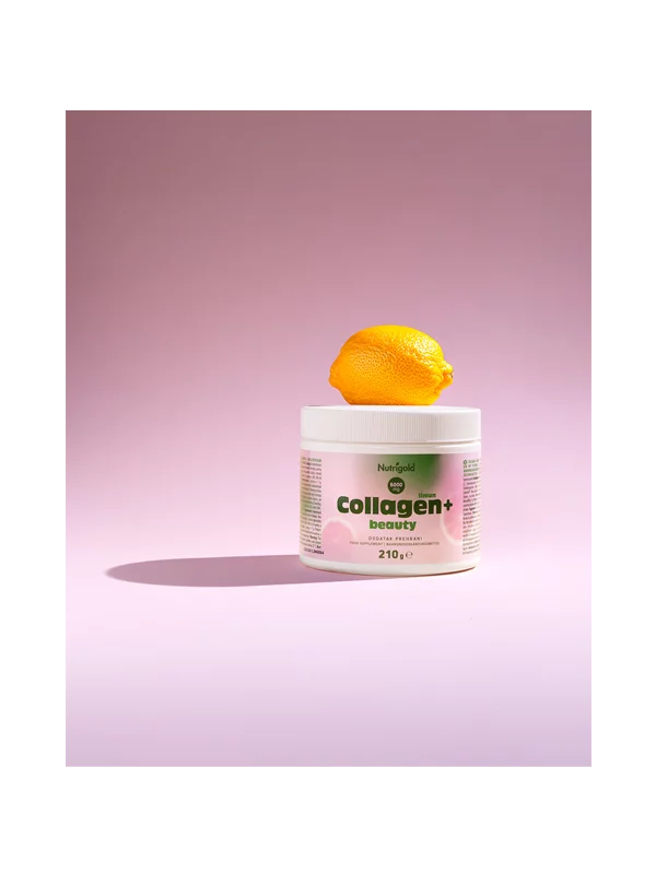 Nutrigold Kollagen+ Beauty Zitrone – in einer 210g Packung
