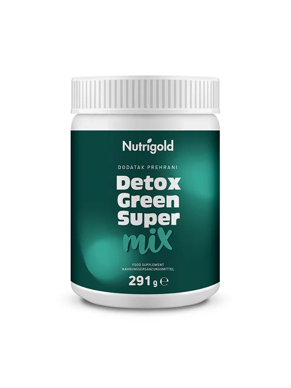 Nutrigold Detox Green Super Mix – Bio in einer 291g Packung