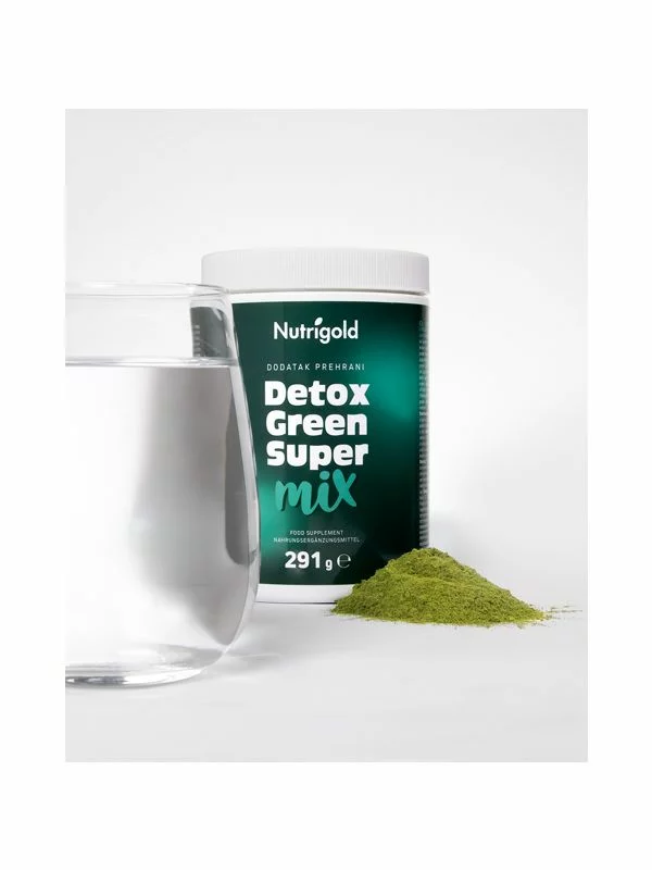 Detox Green Super Mix – Bio 291g Nutrigold