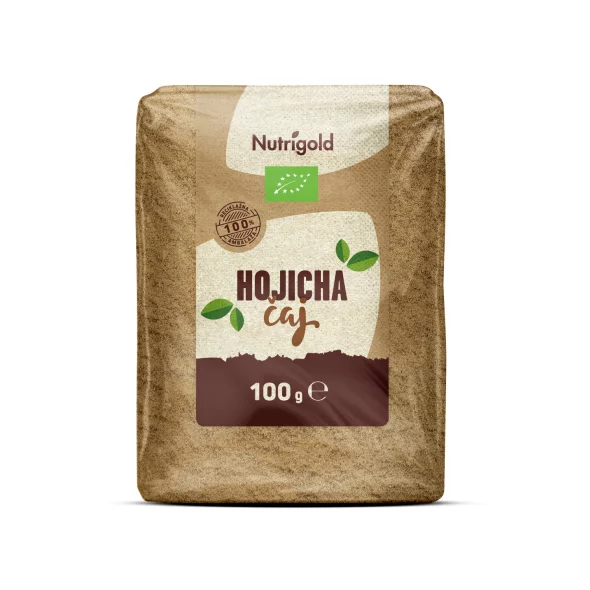 Nutrigold Hojicha Pulver – Bio in einer 100g Packung