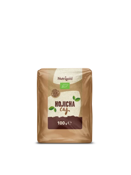 Nutrigold Hojicha Pulver – Bio in einer 100g Packung