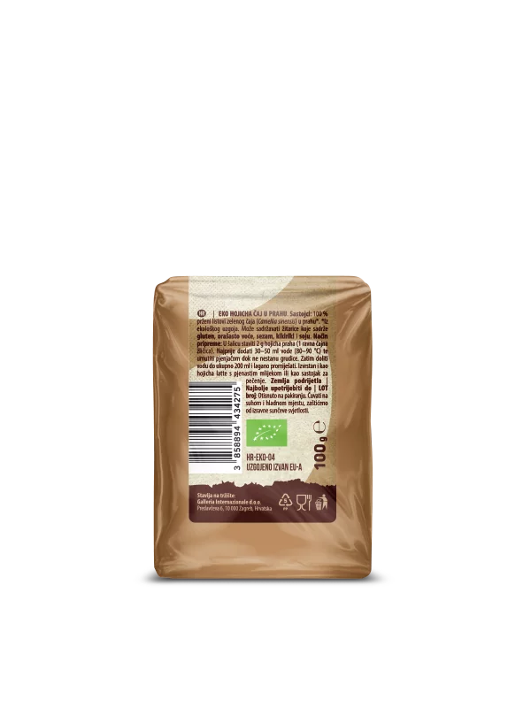 Nutrigold Hojicha Pulver – Bio in einer 100g Packung