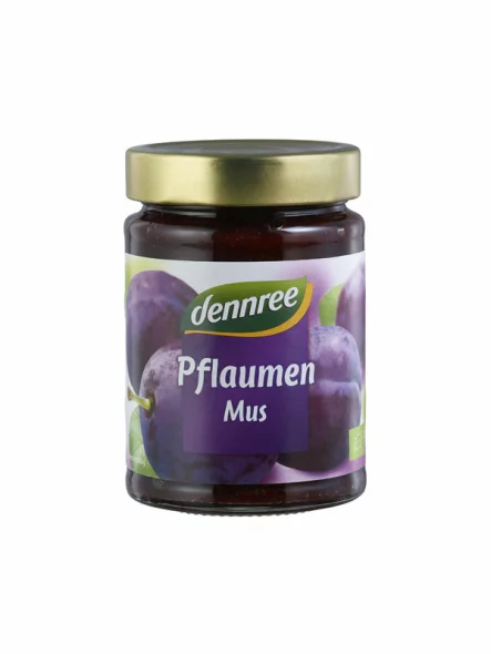 dennree Pflaumenmus – Biologisch im 340g Glas