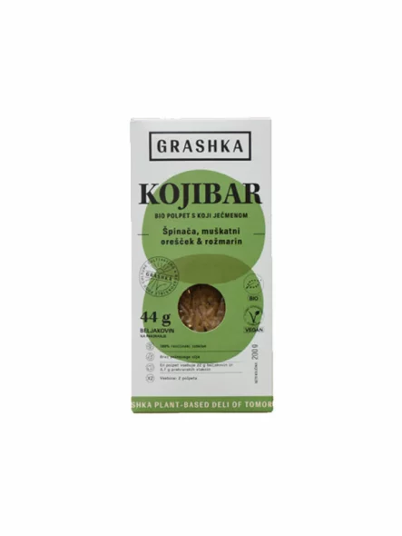 Grashka Vegane Burger aus Gerste & Spinat – Bio in einer 200g Packung