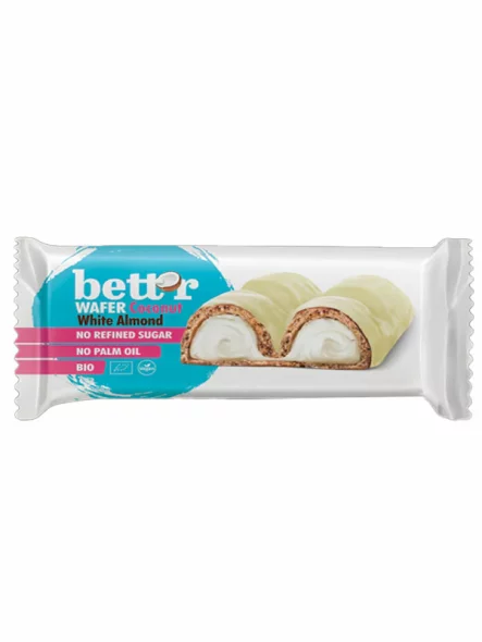 Bett'r Knusprige Waffel Kokos & Mandel – Bio in einer 33g Packung