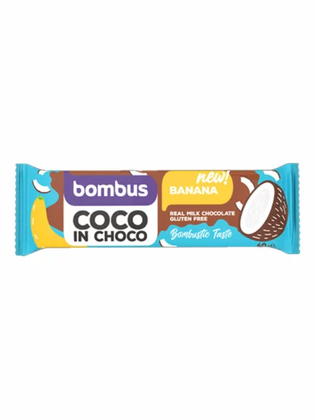 Bombus Coco in Choco – Banane in einer 40g Packung