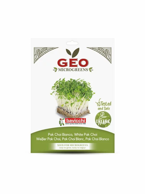 Geo Pak Choi Samen zum Keimen – Bio in einer 12g Pckung