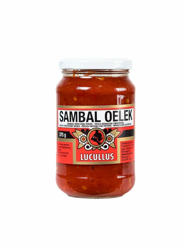 Lucullus Sambal Oelek Chilipaste im 375g Glas