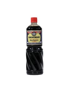 Kikkoman Sojasauce in einer 1000ml Flasche