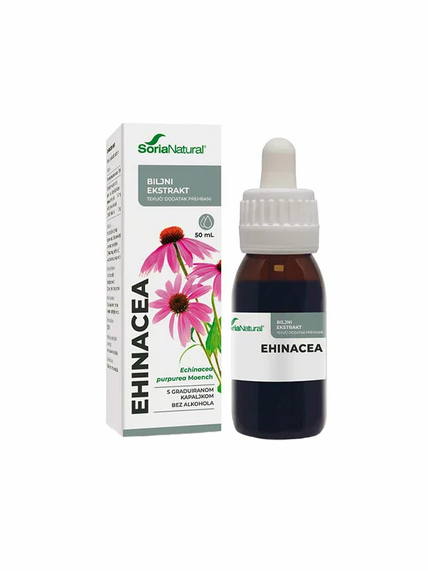 Echinacea natürlicher Komplex XXL-Formel – 50ml Soria Natural