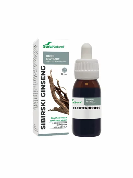Soria Natural Sibirischer Ginseng Naturextrakt in einer 50ml Packung