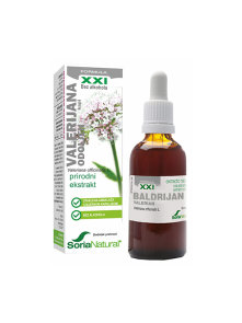 Soria Natural Baldriantropfen (resistent)  in einer 50ml Glasflasche mit Tropfer