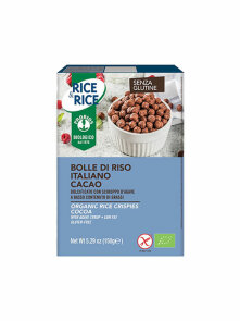 Probios Reisbällchen mit Kakao Glutenfrei – Biologisch in Kartonverpackung von 150g
