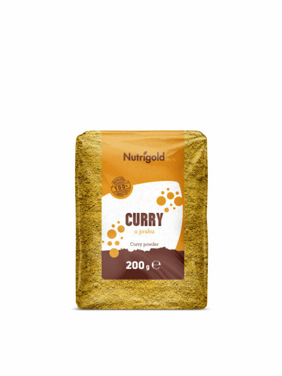Nutrigold Curry Pulver in einer 200 Gramm Packung