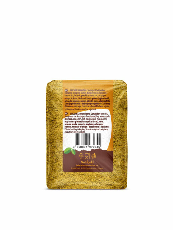 Nutrigold Curry Pulver in einer 200 Gramm Packung