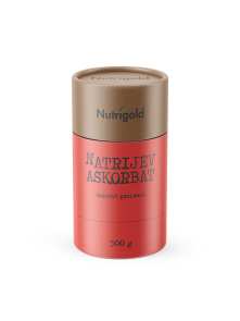 Nutrigold Natriumascorbat Pulver in einer 500 Gramm Packung