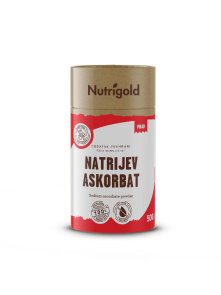 Nutrigold Natriumascorbat Pulver in einer 500 Gramm Packung