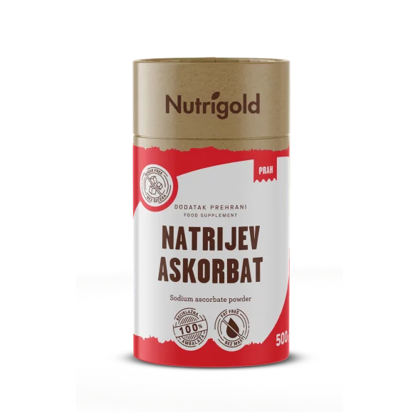 Nutrigold Natriumascorbat Pulver in einer 500 Gramm Packung