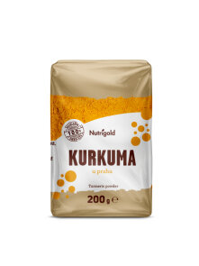 Nutrigold Kurkuma Pulver in einer 200 Gramm Packung