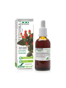 Soria Natural Raue Stechwinde - natürliches Extrakt in einer 50ml Glasflasche mit Tropfer