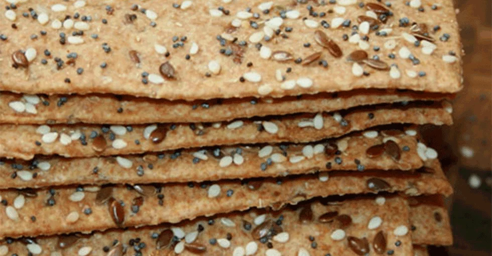 Cracker aus Dinkel und Kichererbsen!