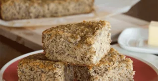 Kuchen mit Banane & Chiasamen – Saftig, natürlich und ausgewogen! Kuchen mit Banane & Chiasamen