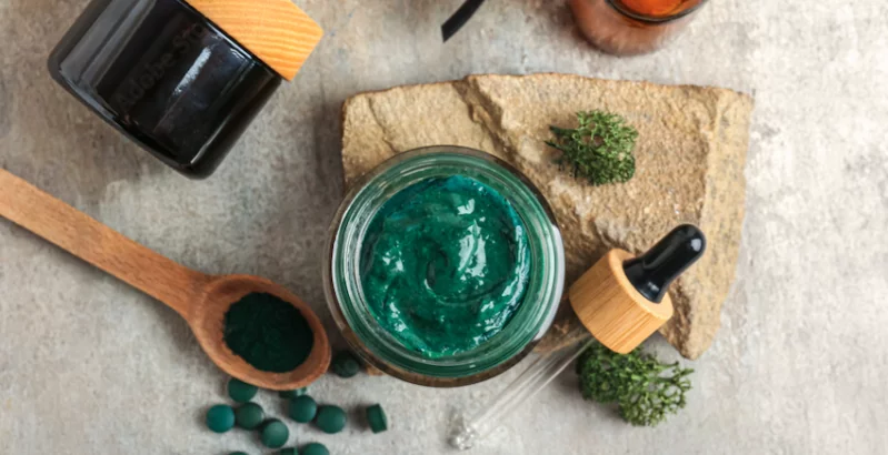 Natürliche Gesichtsmaske