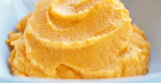 Püree aus Süßkartoffeln