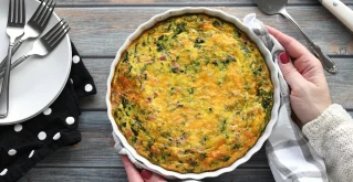 Farinata mit Zucchini