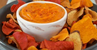 Cremiger Aufstrich aus Süßkartoffel und Paprika – einfach selbst gemacht! Aufstrich aus Süßkartoffel und Paprika