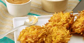 Kartoffelpuffer mit Karotten