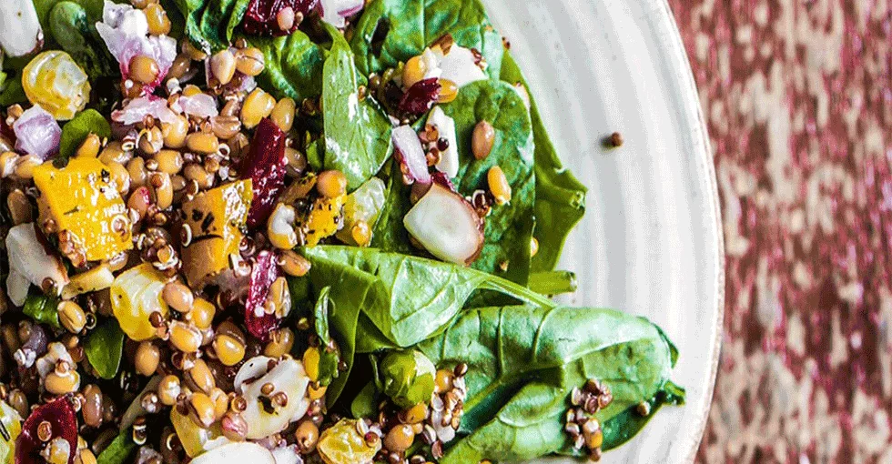 Salat mit Gerste & Brokkoli