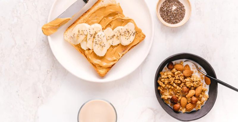 gesundes Frühstück