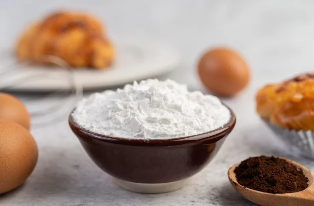 Tapioka Mehl in einer Schüssel